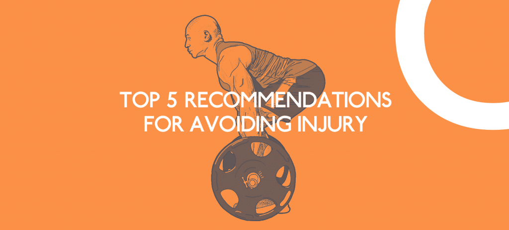 Five ways to avoid training injuries